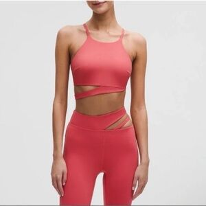 Lululemon | Lightweight ultra lulu Cutout Sports Bra light support, B/C cup